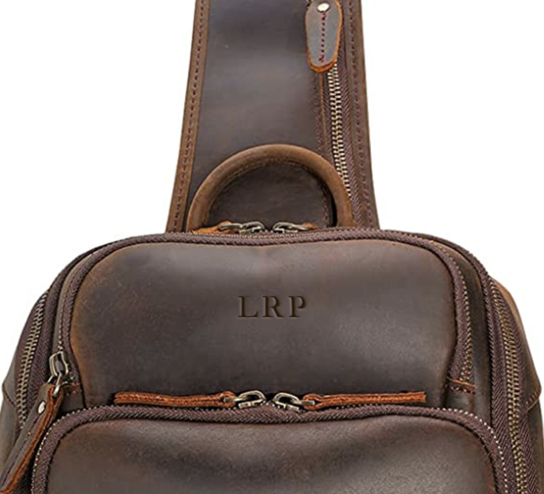 Pratt Leather Men's Messenger Sling